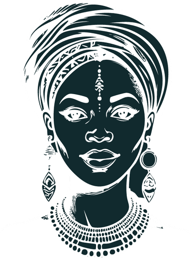 African woman illustration